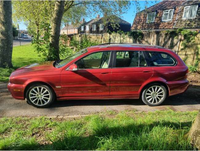 2008 Jaguar X-Type Red