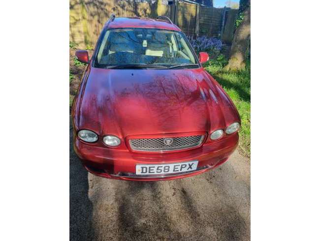 2008 Jaguar X-Type Red