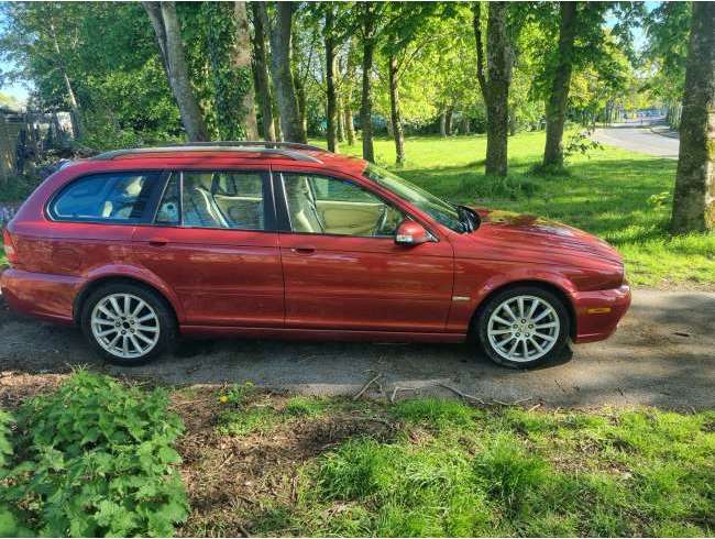 2008 Jaguar X-Type Red