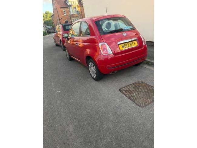 2013 Fiat 500 Red