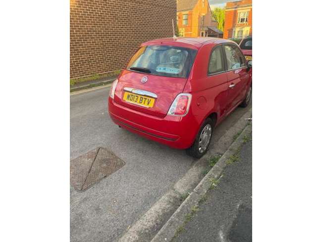 2013 Fiat 500 Red