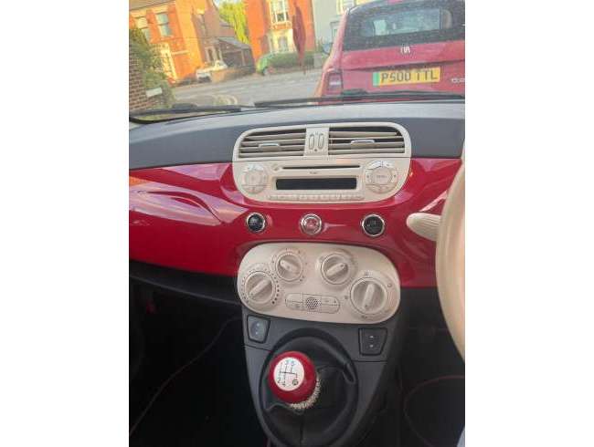 2013 Fiat 500 Red