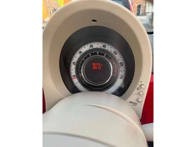 2013 Fiat 500 Red