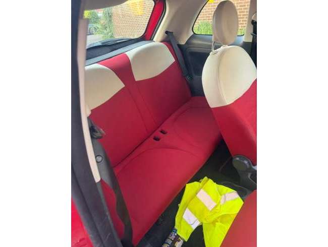 2013 Fiat 500 Red