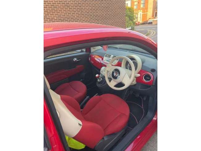 2013 Fiat 500 Red