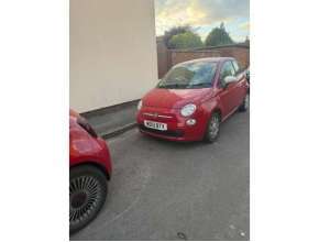 2013 Fiat 500 Red