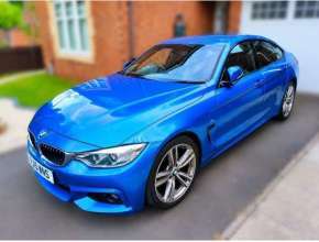 2015 BMW 4 Series Blue