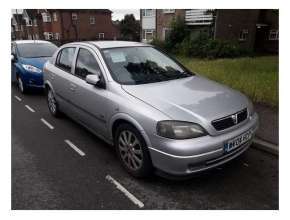 2004 Vauxhall Astra Silver