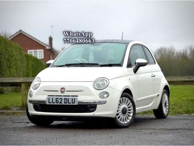 2012 Fiat 500 White