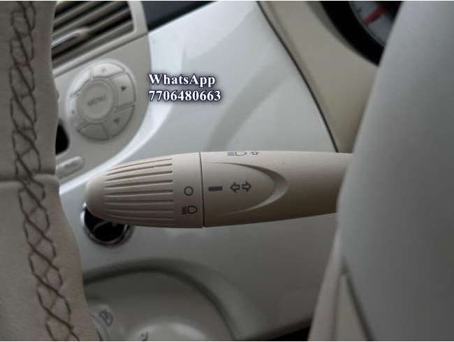 2012 Fiat 500 White