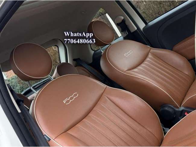 2012 Fiat 500 White