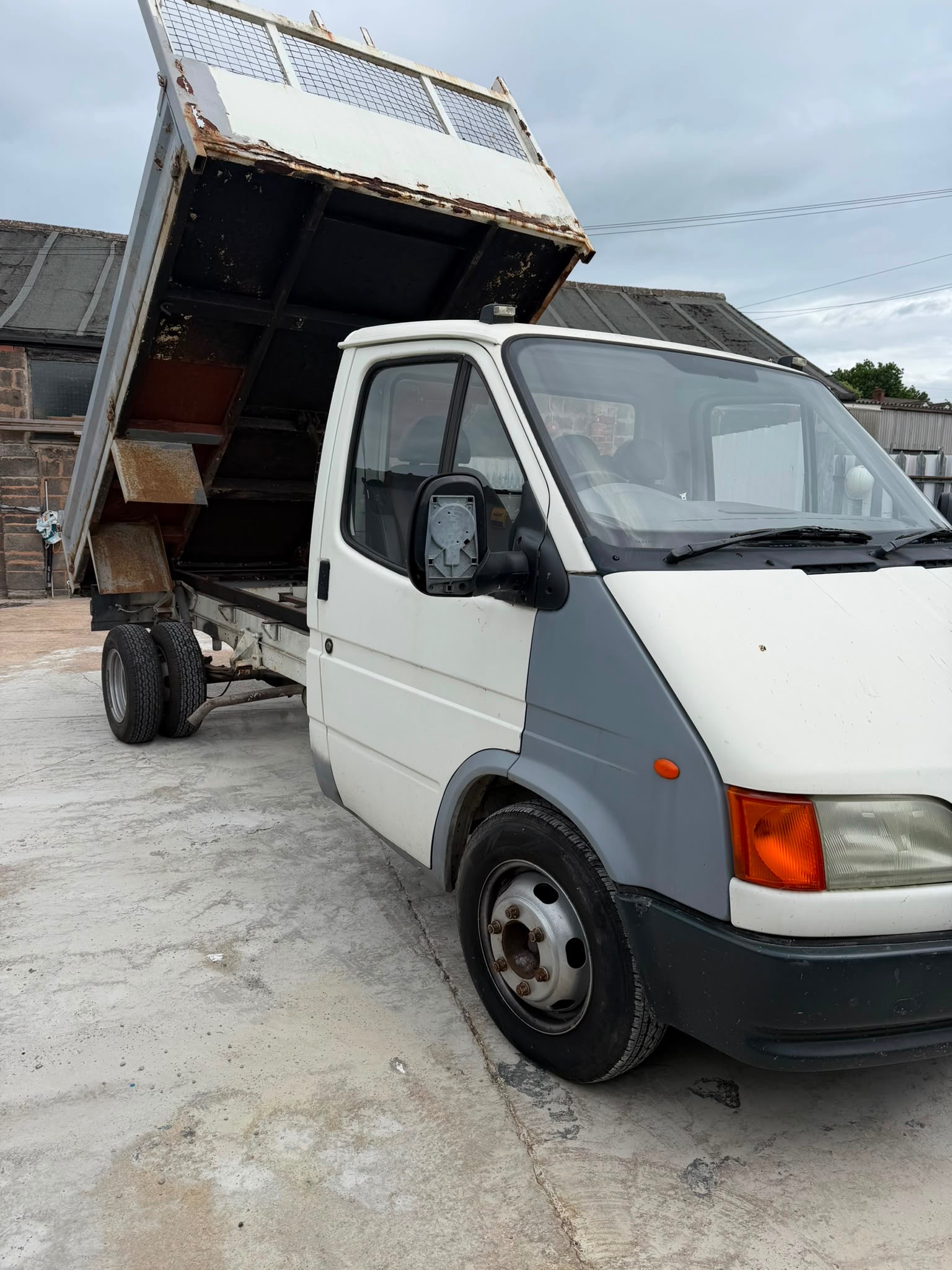 Mk7 Ford transit smiley tipper 