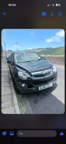 2012 Vauxhall Antara Black