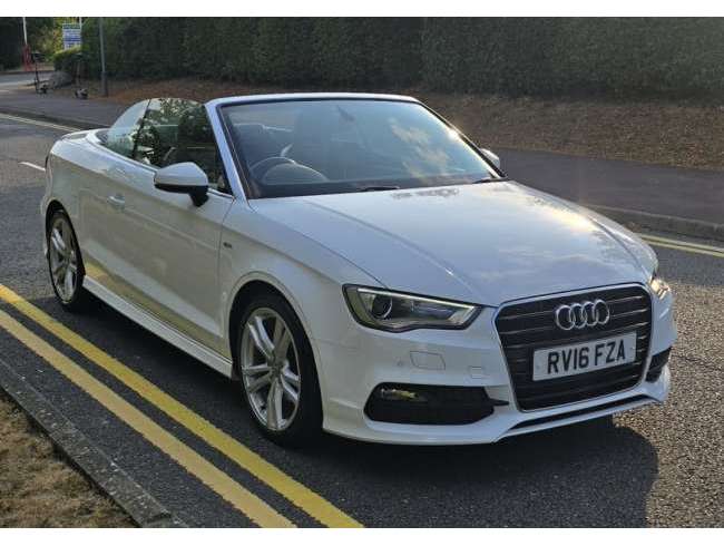 2016 Audi A3 s line sport convertible automatic