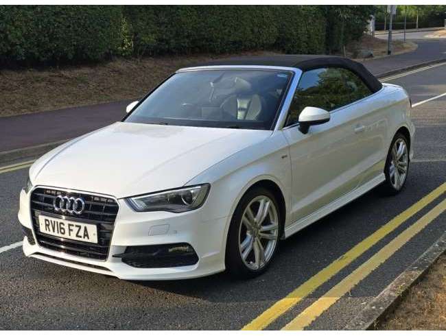 2016 Audi A3 s line sport convertible automatic