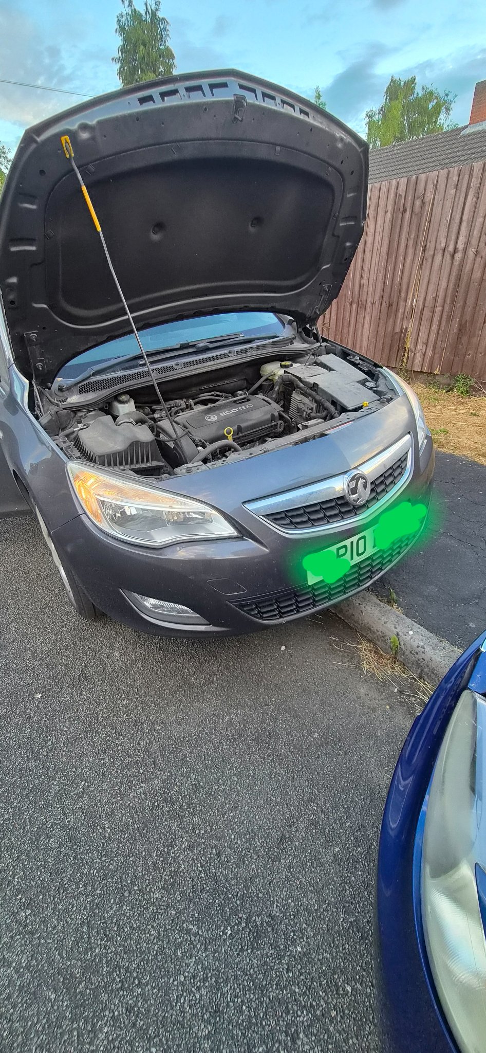 2010 Vauxhall Astra Grey