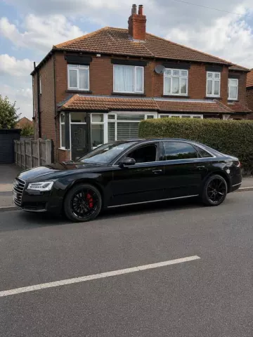 2015 Audi A8 Black