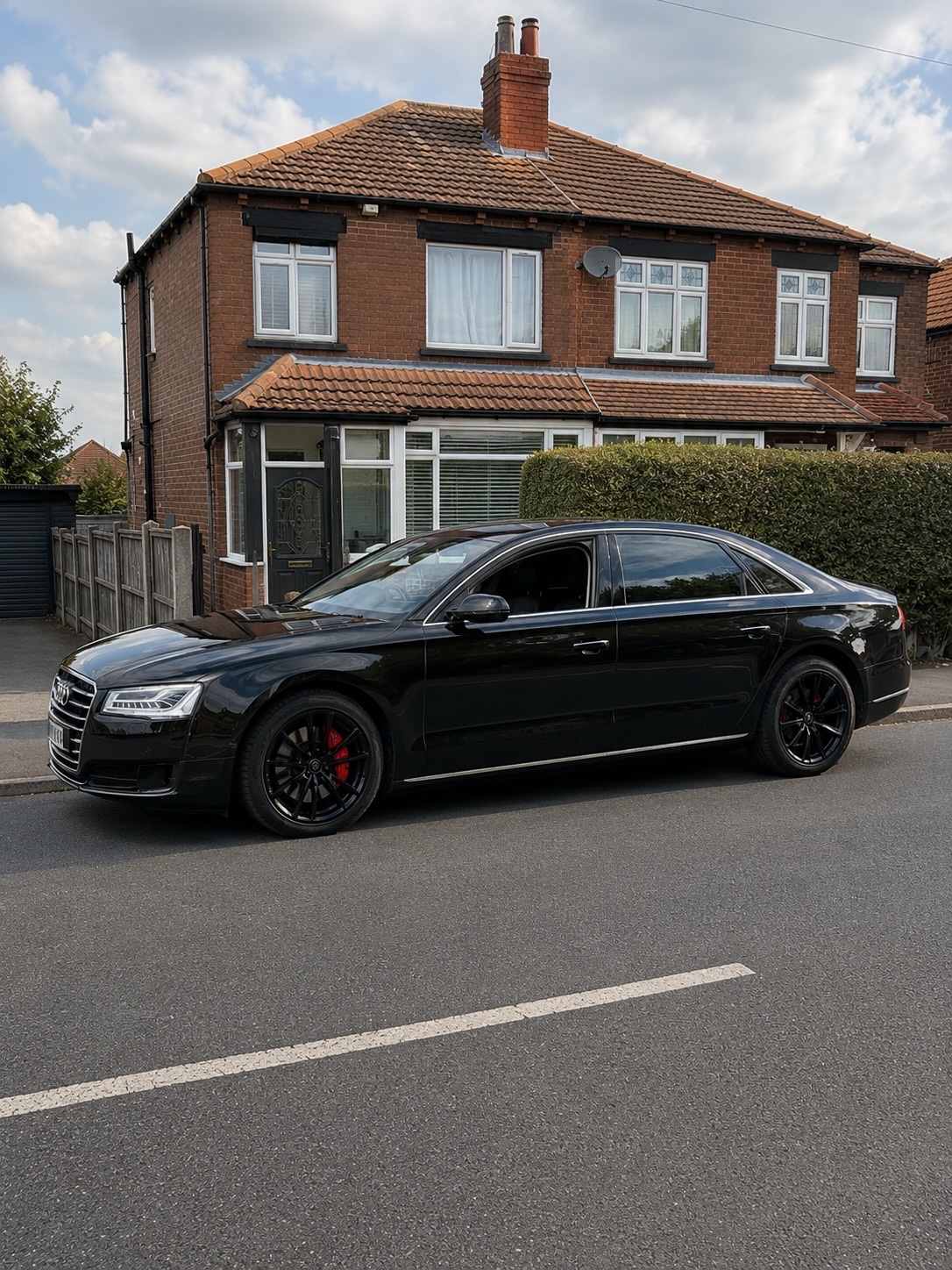 2015 Audi A8 Black