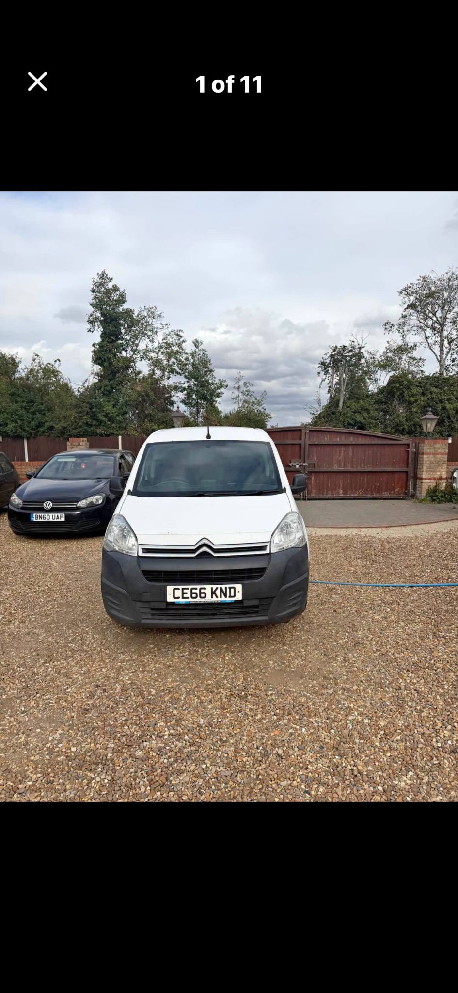 2017 Citroen Berlingo White