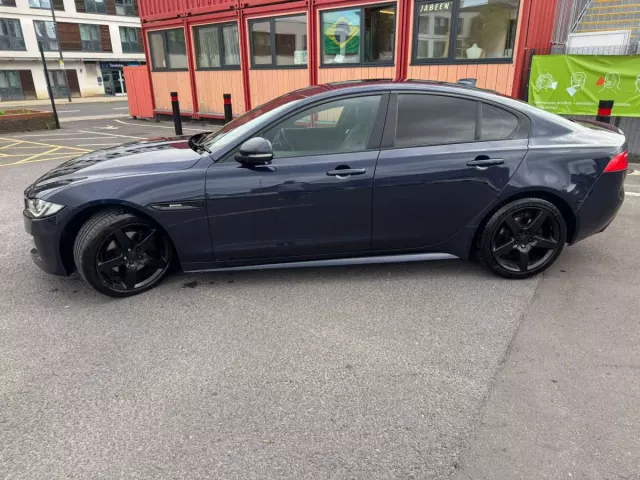 2016 Jaguar XE Blue