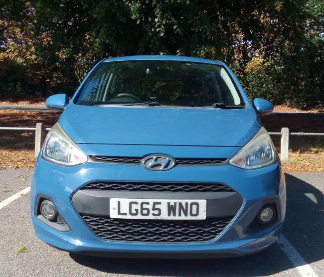 2015 Hyundai i10 Blue