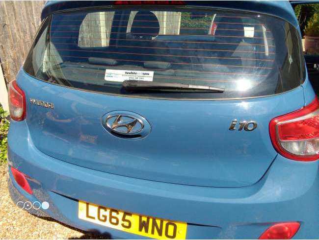 2015 Hyundai i10 Blue