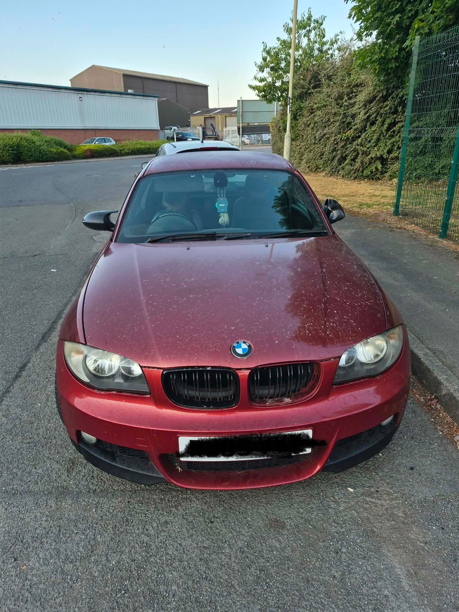 2009 BMW 1 Series Red