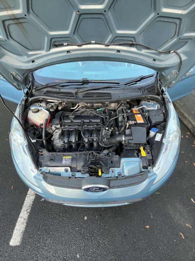 2009 Ford Fiesta Blue
