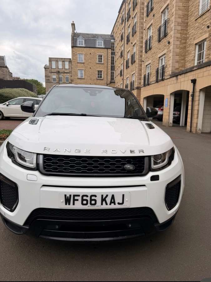 2016 Land Rover Range Rover Evoque White
