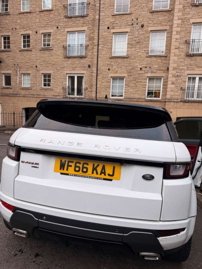 2016 Land Rover Range Rover Evoque White