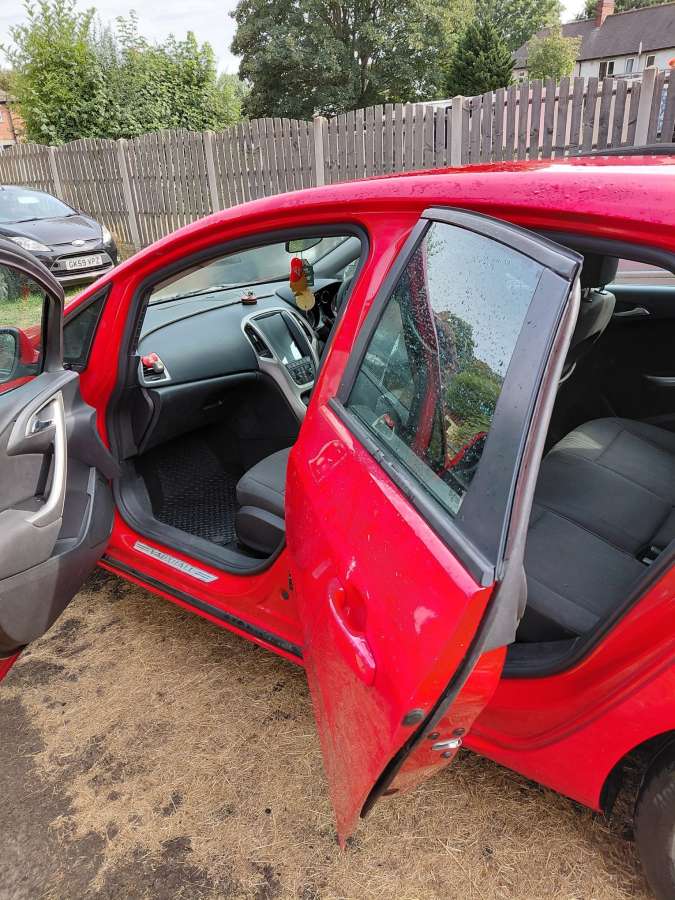 2010 Vauxhall Red