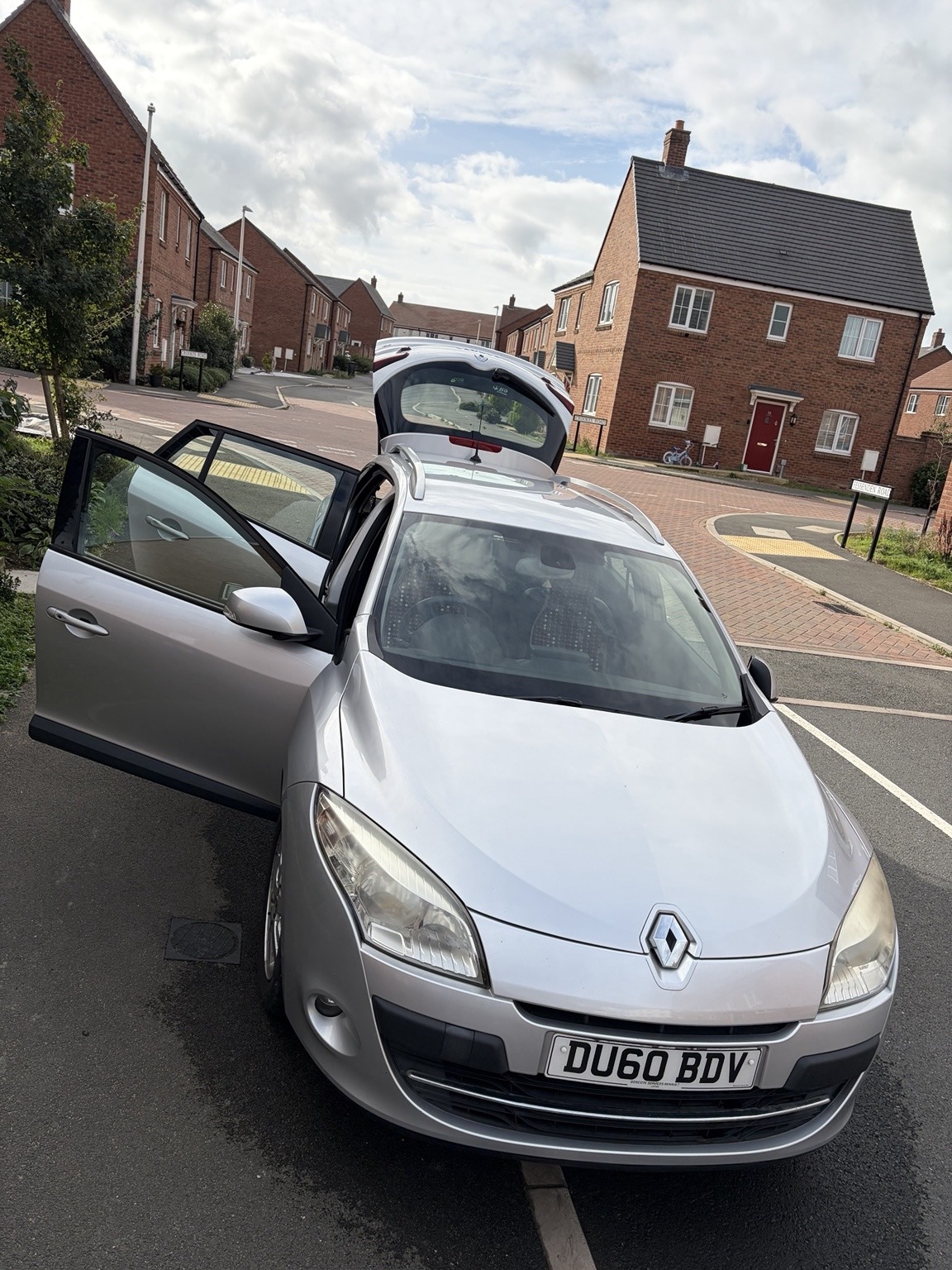 2010 Renault Megane Silver