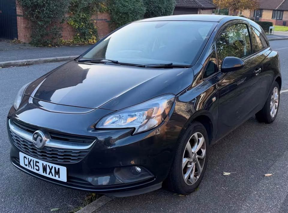 2015 Vauxhall Corsa Black