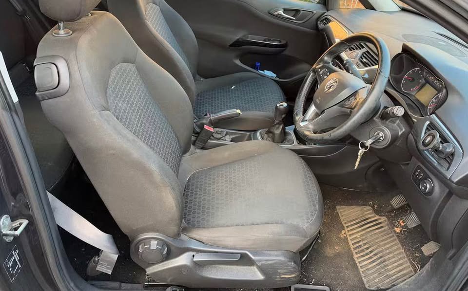 2015 Vauxhall Corsa Black