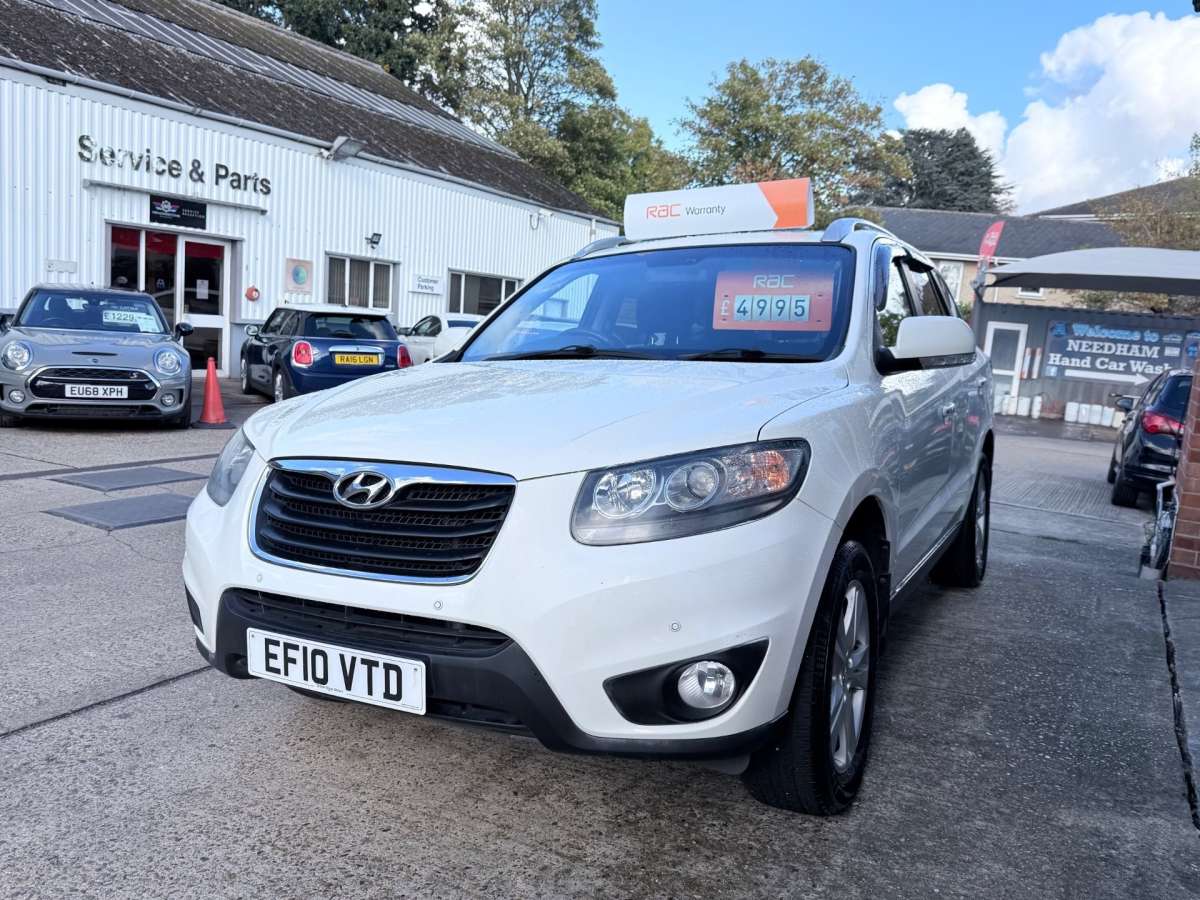 2010 Hyundai Santa Fe 2.2 CRDi Premium SUV 5dr Diesel Auto 4WD Euro 5 (5 seat) (194 bhp)