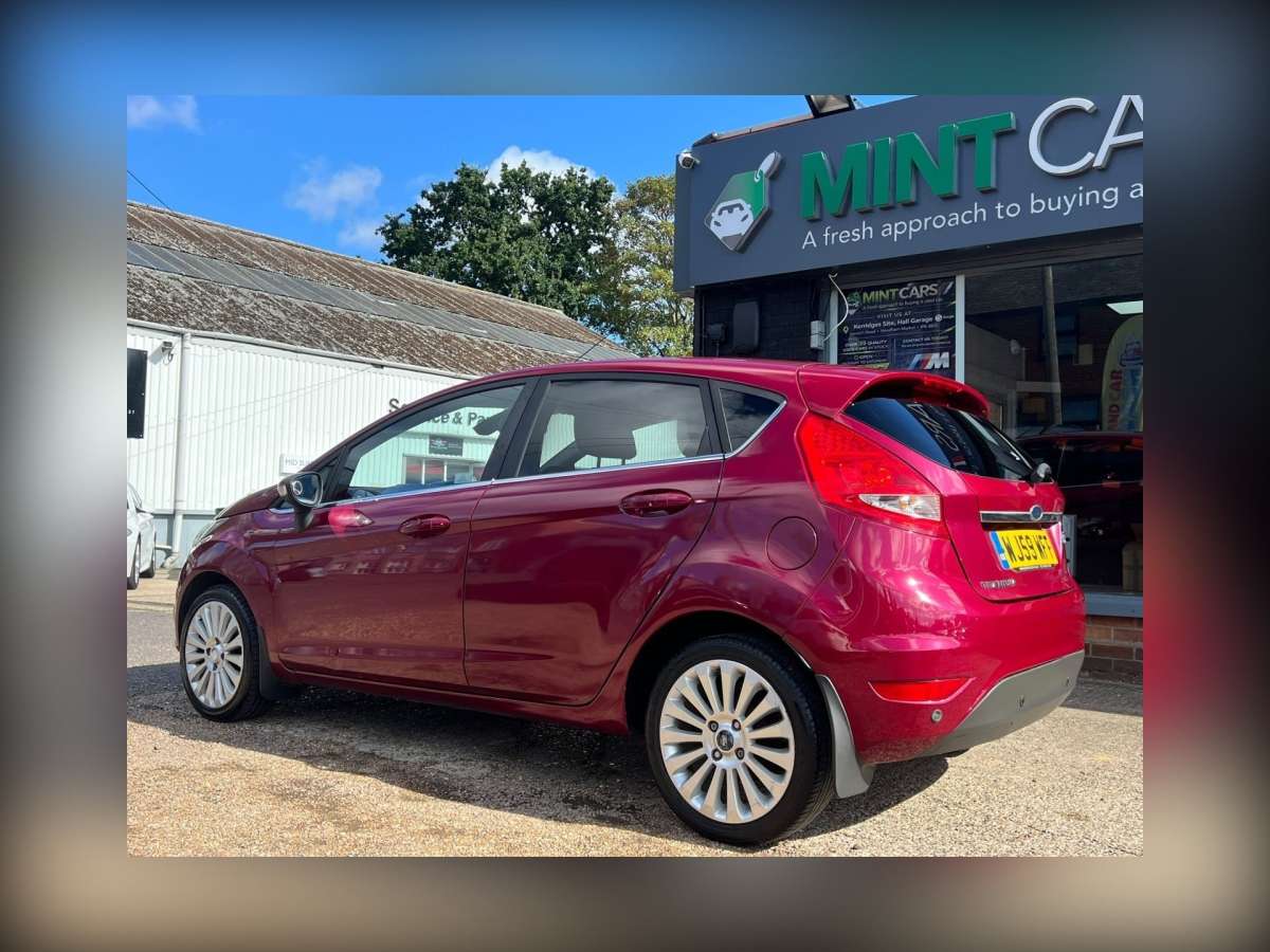 2009 Ford Fiesta 1.4 Titanium Hatchback 5dr Petrol Automatic (154 g/km, 94 bhp)