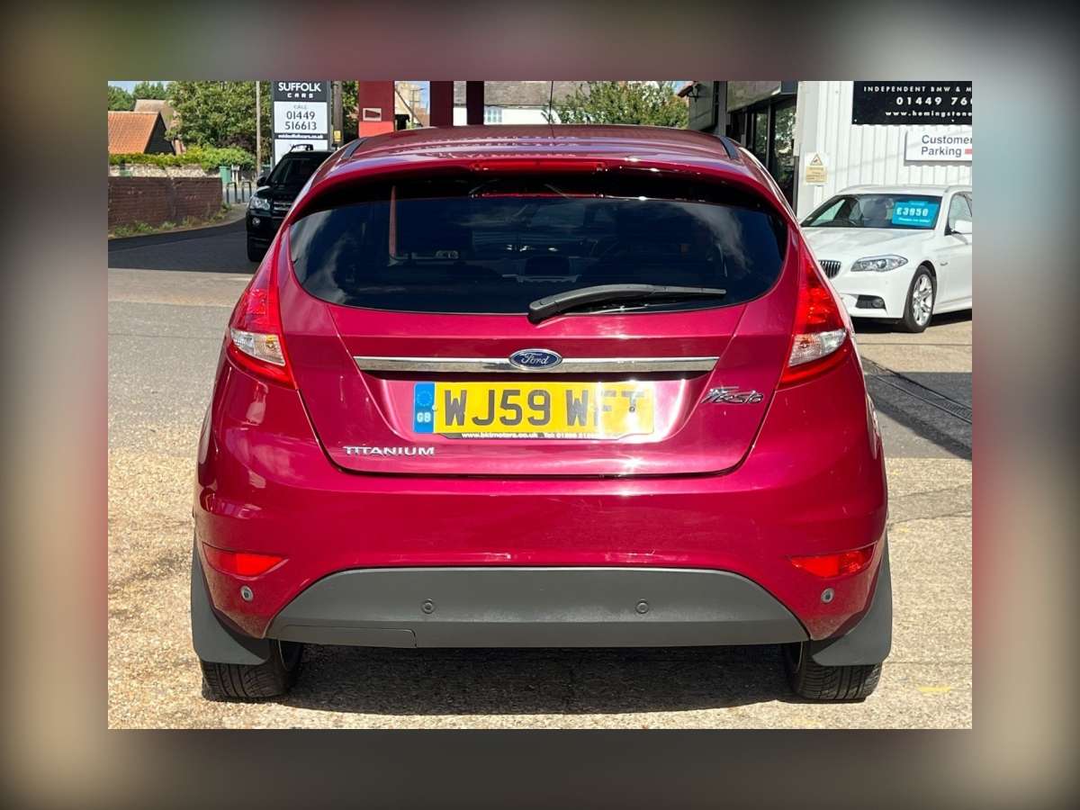 2009 Ford Fiesta 1.4 Titanium Hatchback 5dr Petrol Automatic (154 g/km, 94 bhp)