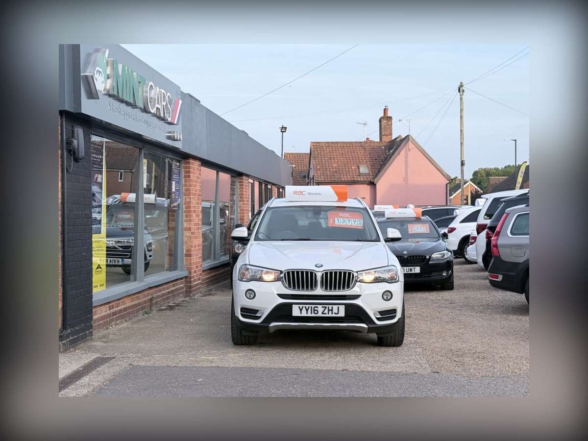 2016 BMW X3 2.0 20d xLine SUV 5dr Diesel Auto xDrive Euro 6 (s/s) (190 ps)