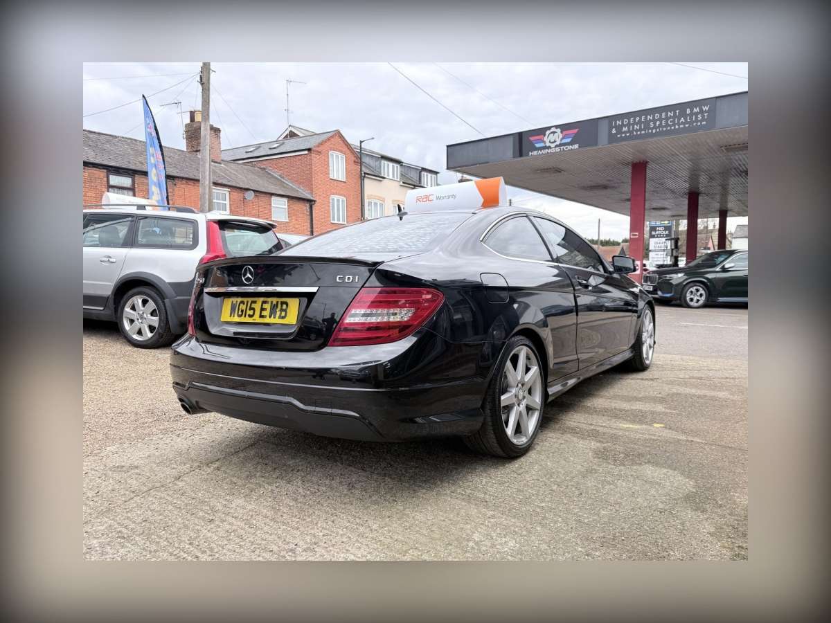 2015 Mercedes-Benz C Class 2.1 C250 CDI AMG Sport Edition Coupe 2dr Diesel G-Tronic+ Euro 5 (s/s) (204 ps)