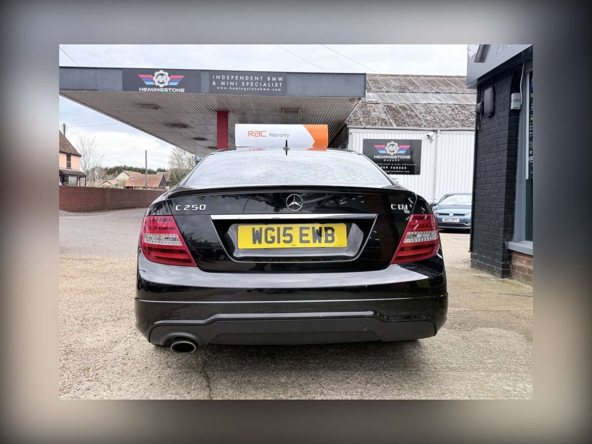 2015 Mercedes-Benz C Class 2.1 C250 CDI AMG Sport Edition Coupe 2dr Diesel G-Tronic+ Euro 5 (s/s) (204 ps)