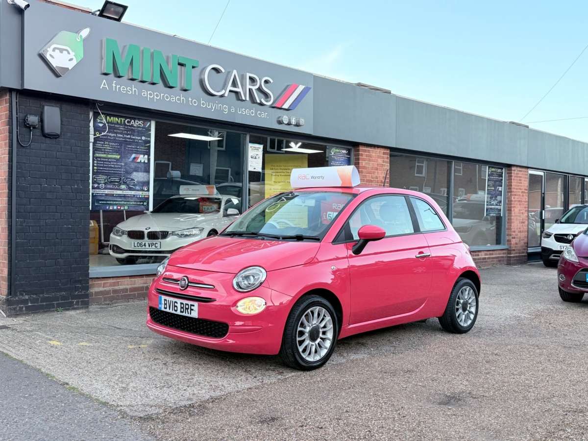 2016 Fiat 500 1.2 ECO Pop Star Hatchback 3dr Petrol Manual Euro 6 (s/s) (69 bhp)