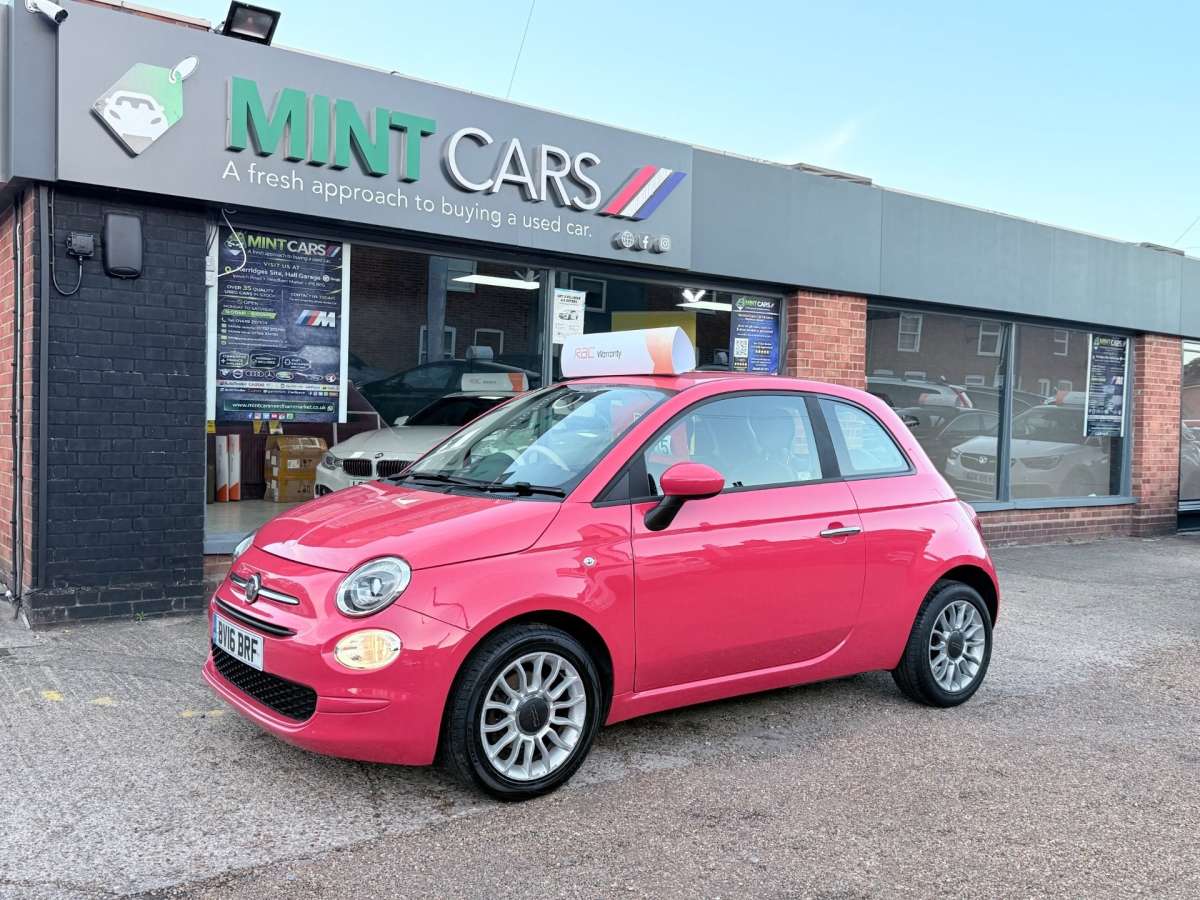 2016 Fiat 500 1.2 ECO Pop Star Hatchback 3dr Petrol Manual Euro 6 (s/s) (69 bhp)