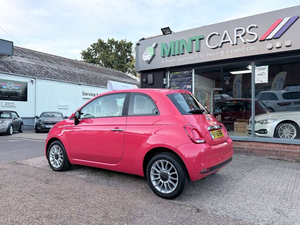 2016 Fiat 500 1.2 ECO Pop Star Hatchback 3dr Petrol Manual Euro 6 (s/s) (69 bhp)