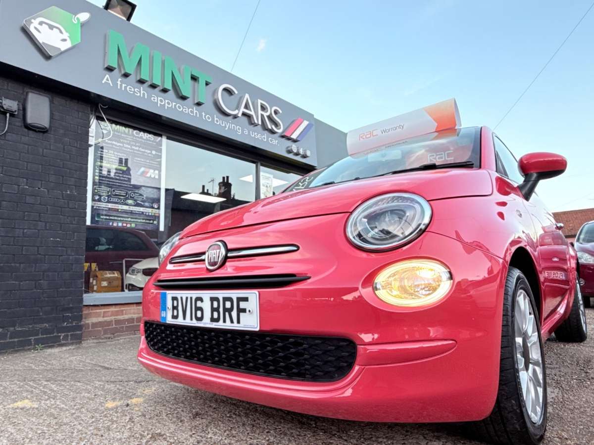 2016 Fiat 500 1.2 ECO Pop Star Hatchback 3dr Petrol Manual Euro 6 (s/s) (69 bhp)