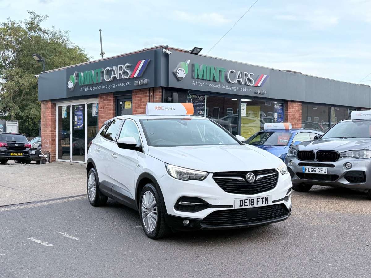 2018 Vauxhall Grandland X 1.2 Turbo Sport Nav SUV 5dr Petrol Auto Euro 6 (s/s) (130 ps)
