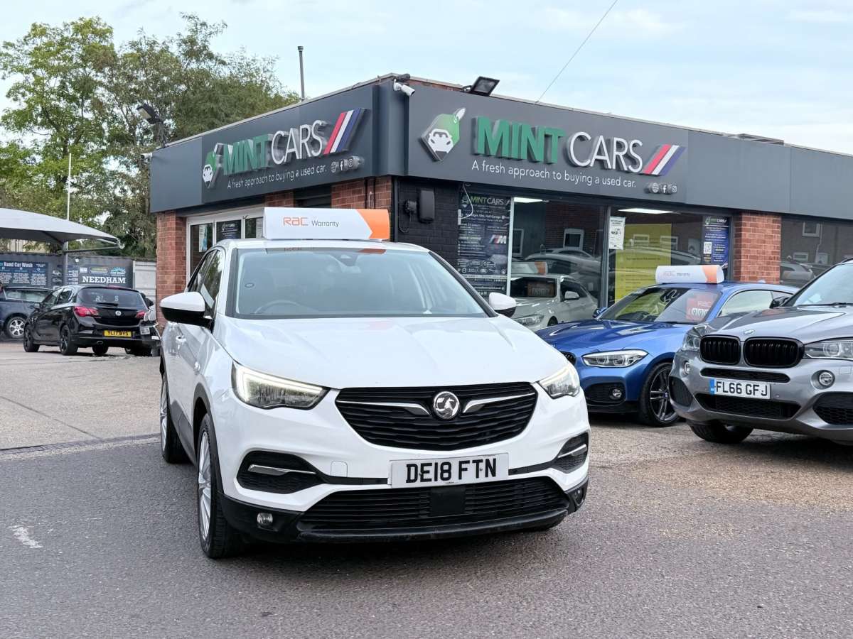2018 Vauxhall Grandland X 1.2 Turbo Sport Nav SUV 5dr Petrol Auto Euro 6 (s/s) (130 ps)