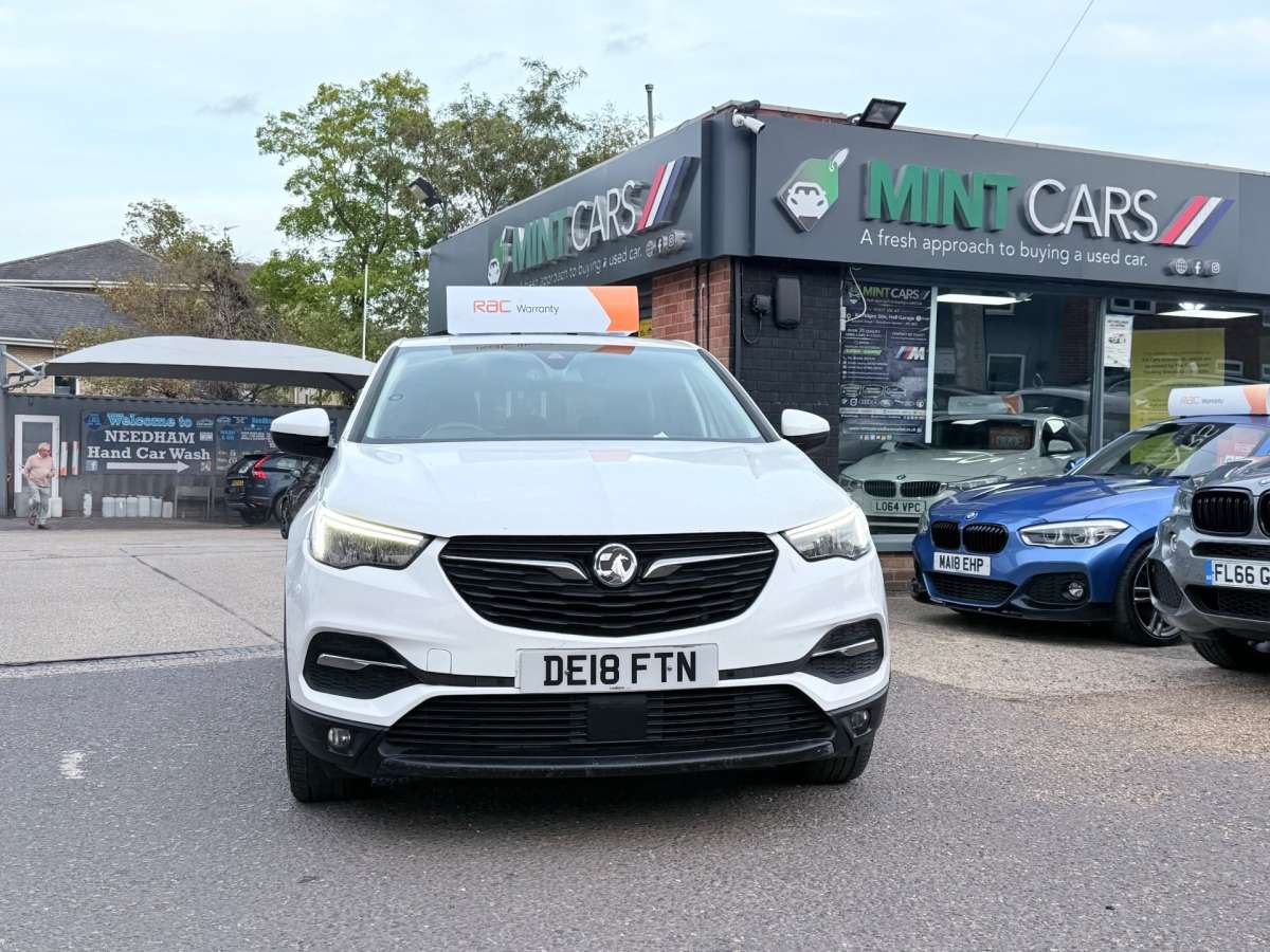 2018 Vauxhall Grandland X 1.2 Turbo Sport Nav SUV 5dr Petrol Auto Euro 6 (s/s) (130 ps)