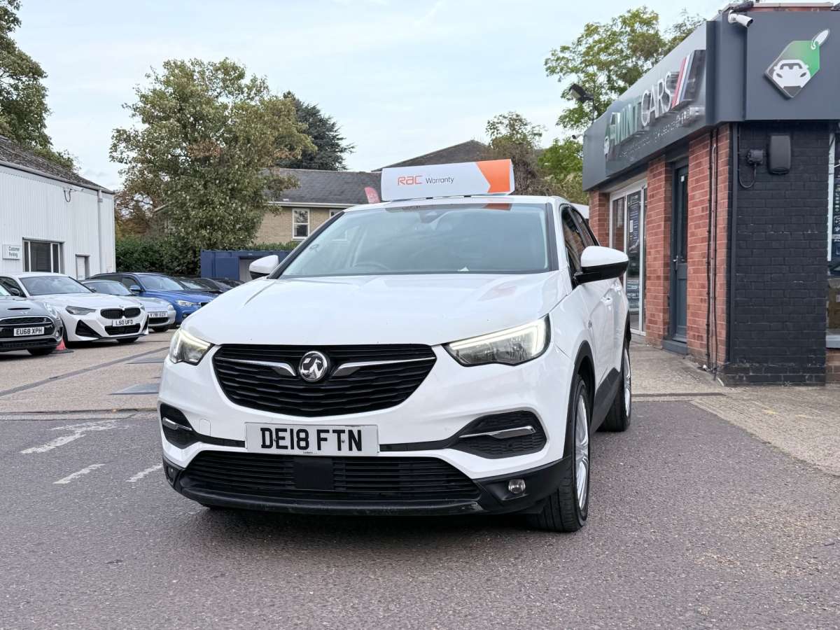 2018 Vauxhall Grandland X 1.2 Turbo Sport Nav SUV 5dr Petrol Auto Euro 6 (s/s) (130 ps)