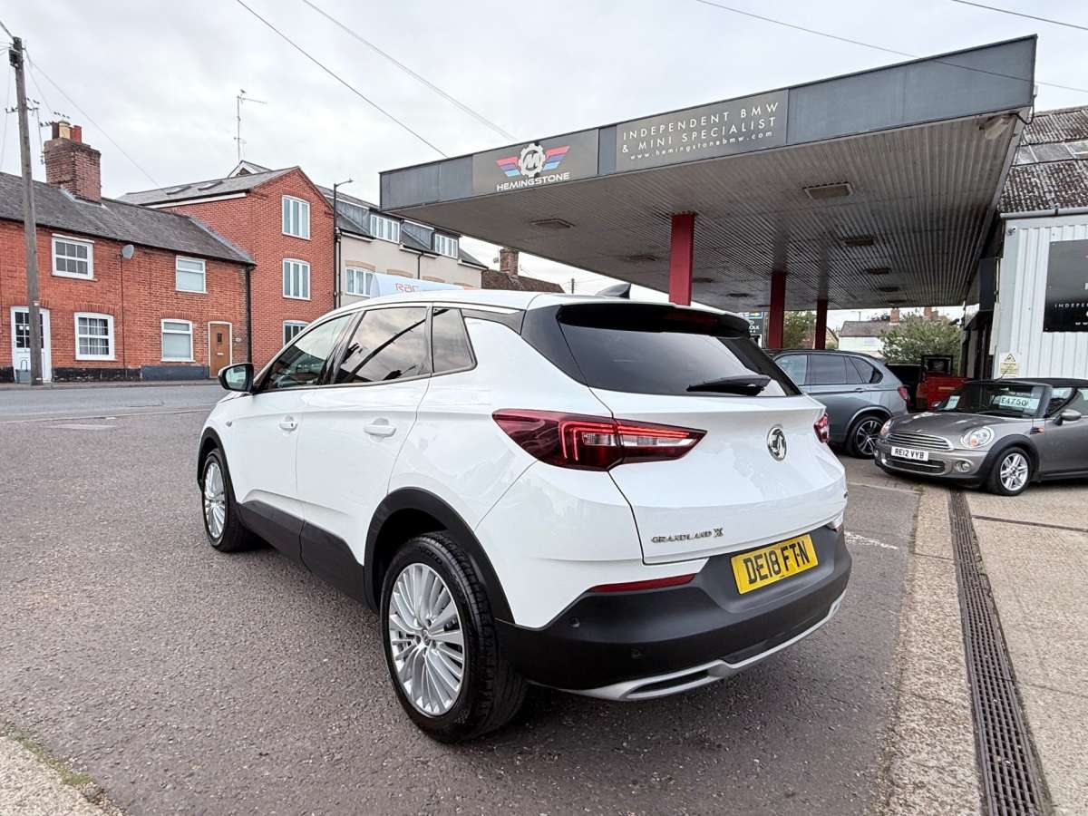 2018 Vauxhall Grandland X 1.2 Turbo Sport Nav SUV 5dr Petrol Auto Euro 6 (s/s) (130 ps)