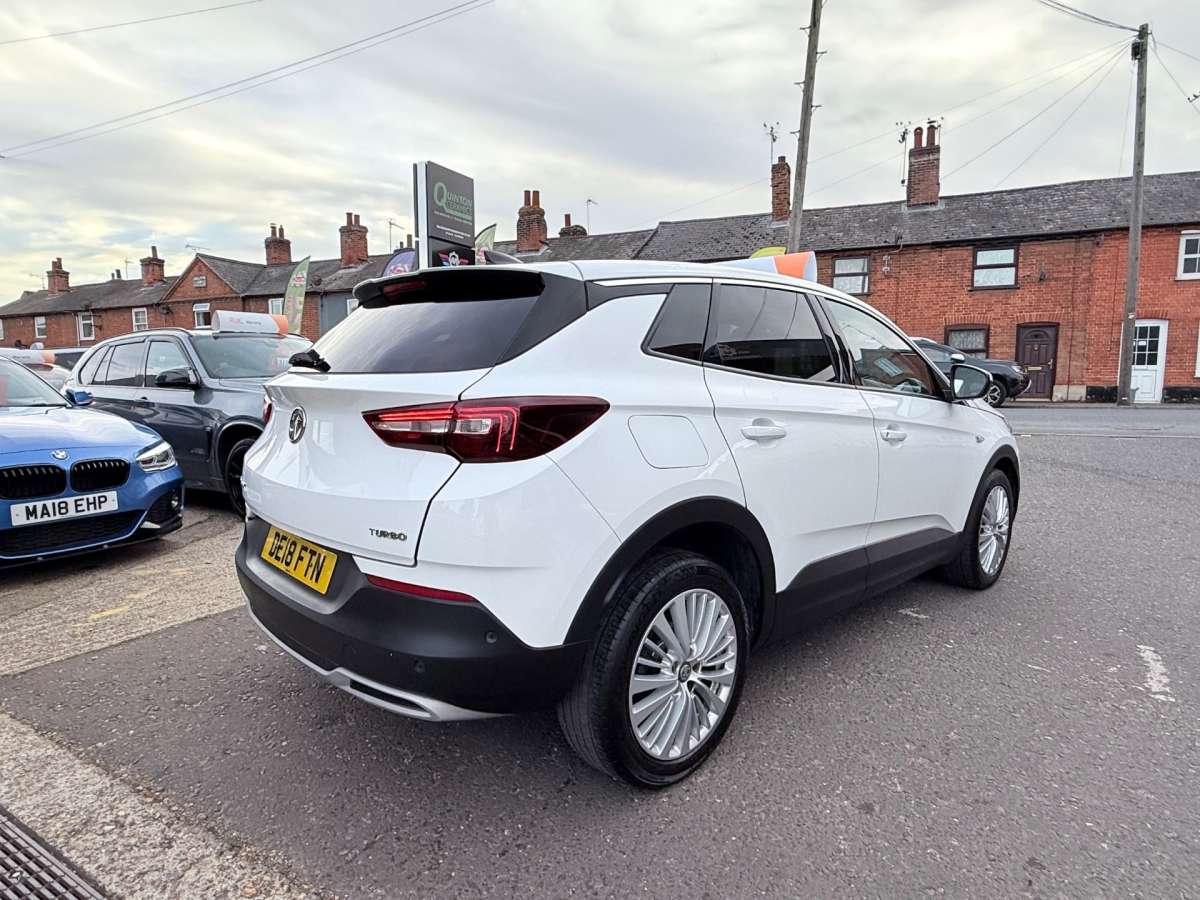 2018 Vauxhall Grandland X 1.2 Turbo Sport Nav SUV 5dr Petrol Auto Euro 6 (s/s) (130 ps)
